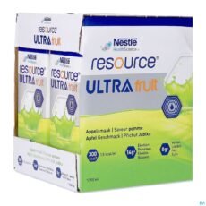 Nestlé Resource Ultra Apple Flavor | 4 x 200 ml