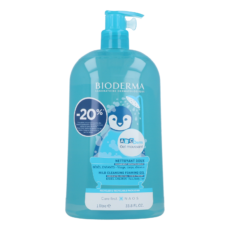 Bioderma ABCDerm Gel Moussant Mild Cleansing Foaming Gel | 1 l PROMO