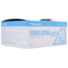 Terumo Disposable Syringe with Needle 1 ml 25G 5/8 | 100 pieces