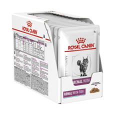 Royal Canin Veterinary Diet Feline Renal with Fish | 12 x 85 g