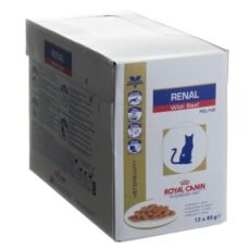 Royal Canin Veterinary Diet Feline Renal Beef | 12 x 85 g