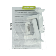 Advys Spare clips for Savanah Toilet riser White | 2 pieces