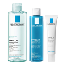 La Roche-Posay Effaclar Anti-Blackheads Routine | 400 + 200 + 40 ml