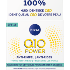 Nivea Q10 POWER Anti-wrinkle + Pore Refining Day Cream SPF 15 | 50 ml