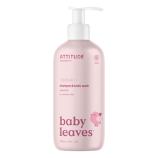 Attitude Baby Leaves Shampoo & Body Wash Fragrance Free | 473 ml