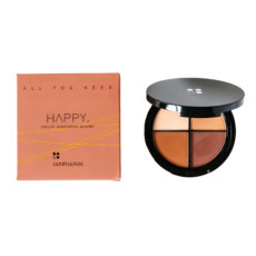 RainPharma All You Need Natural Eyeshadow Powder Happy | 4 x 2.5 g