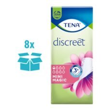 Tena Discreet Mini Magic | 8 x 34 pieces