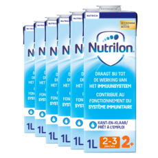 Nutrilon 2+ Toddler Growth Milk Ready-to-eat | 6 x 1 l