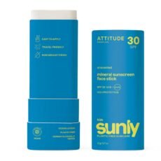 Attitude Sunly Kids Mineral Sunscreen Face Stick SPF 30 | 20 g