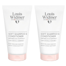 Louis Widmer Soft Shampoo & Conditioner (without Perfume) | 2 x 150 ml PROMO