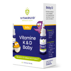 Vitakruid Vitamine K & D Baby | 2 x 10 ml