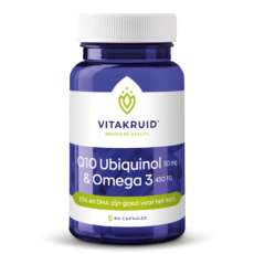 Vitakruid Q10 Ubiquinol 50 mg & Omega-3 325 mg | 60 capsules