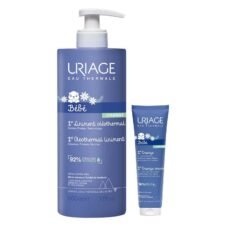 Uriage Bébé 1st Oleothermal Liniment + Change Cream | 500 + 100 ml