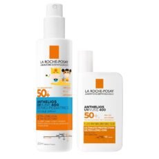 La Roche-Posay Anthelios UVMUNE 400 Invisible Fluid Non-Perfumed SPF 50+ + Dermo-Pediatrics Invisible Spray SPF 50+ | 50 + 200 ml