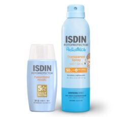 SDIN Fotoprotector FusionWater Magic SPF 50 + Pediatrics Transparant Spray Wet Skin SPF 50 | 50 + 250 ml