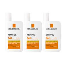 La Roche-Posay Anthelios UVMUNE 400 Invisible Fluid Non-Perfumed SPF 50+ TRIO | 3 x 50 ml