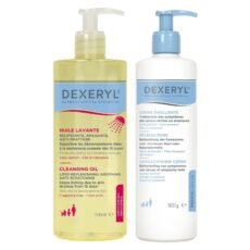 Dexeryl Cleansing Oil + Emollient Cream | 500 ml + 500 g PROMO